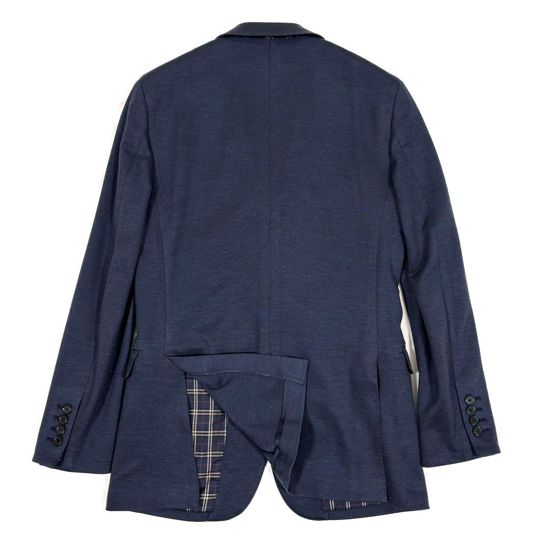 極美品⭐︎ バーバリーブラックレーベル　ウール テーラードジャケット NAVY M