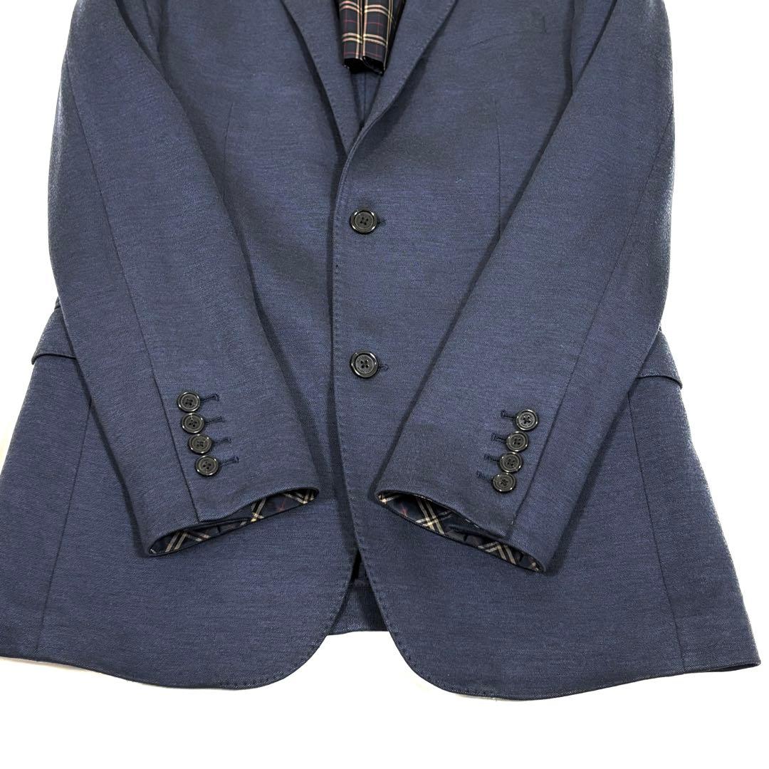 極美品⭐︎ バーバリーブラックレーベル　ウール テーラードジャケット NAVY M