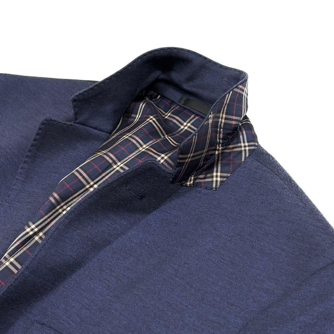 極美品⭐︎ バーバリーブラックレーベル　ウール テーラードジャケット NAVY M
