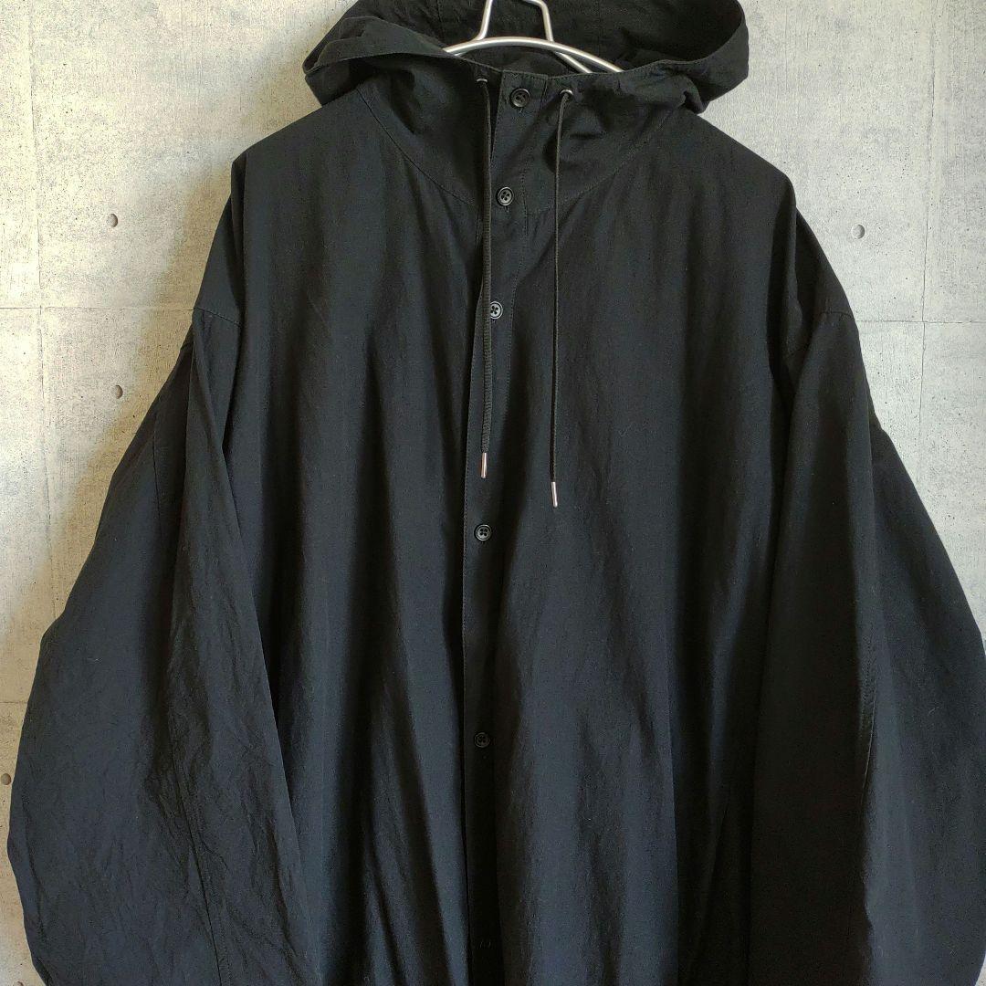 HARE　完売品　コート　ブラック　アウター 美品　フード付き