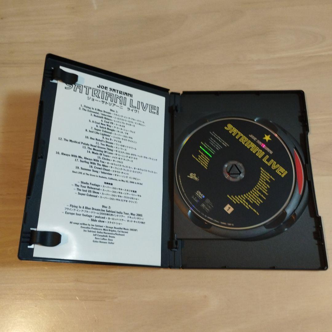 ミュージック JOE SATRIANI / Satriani LIVE! DVD