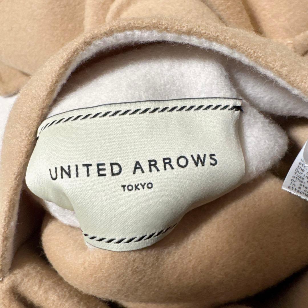 極美品✨️24AW　ユナイテッドアローズ　バイカラー リバー ミドルコート