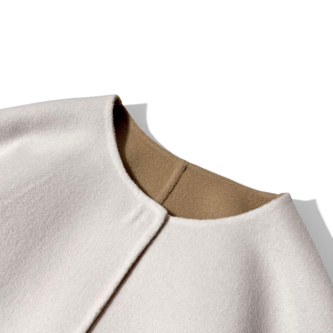 極美品✨️24AW　ユナイテッドアローズ　バイカラー リバー ミドルコート