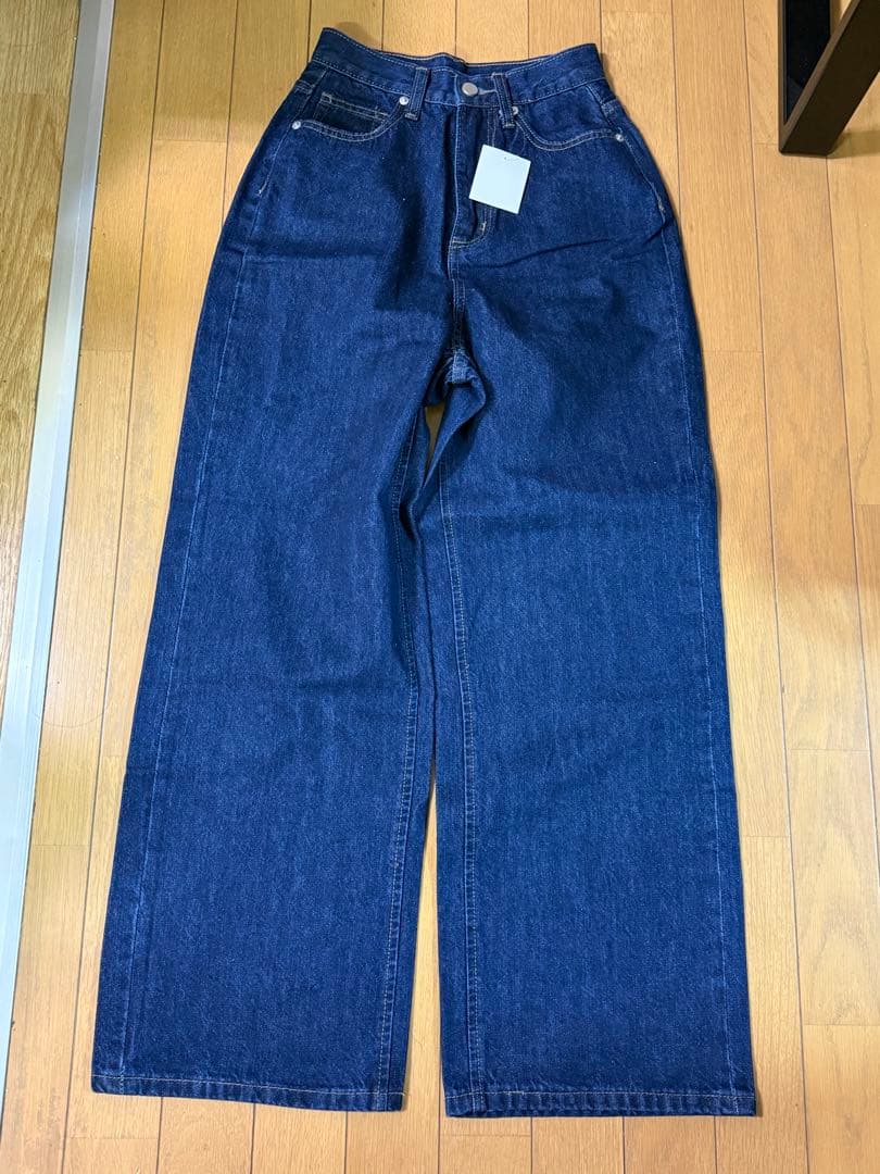 TWWデニム　タグ付き ディープネイビー XXS/M ウェーブ優勝