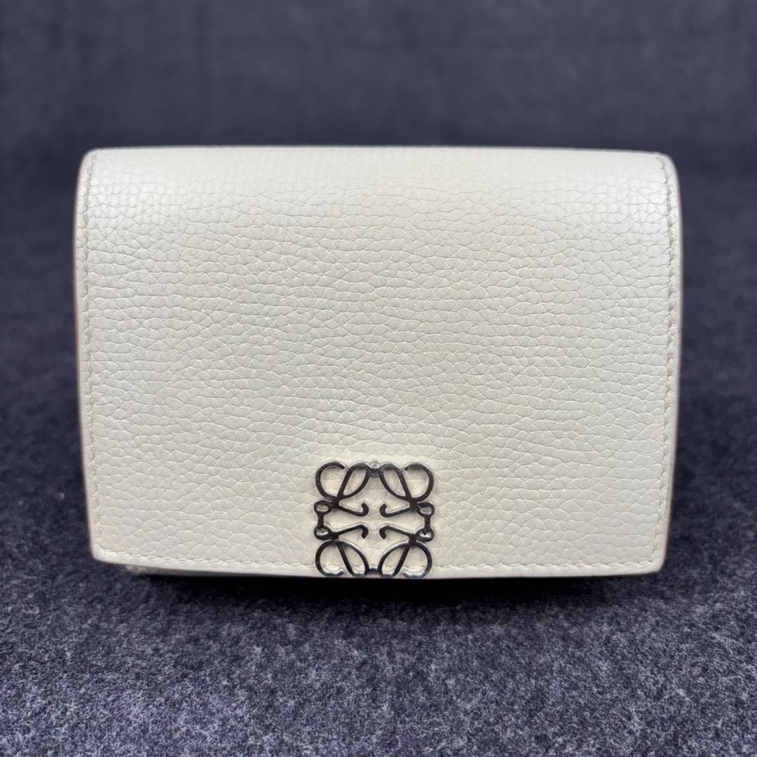 【極美品】LOEWE⭐ロエベ【アナグラム】バーティカルウォレット 折り財布