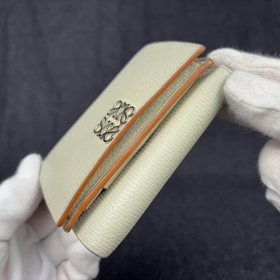 【極美品】LOEWE⭐ロエベ【アナグラム】バーティカルウォレット 折り財布