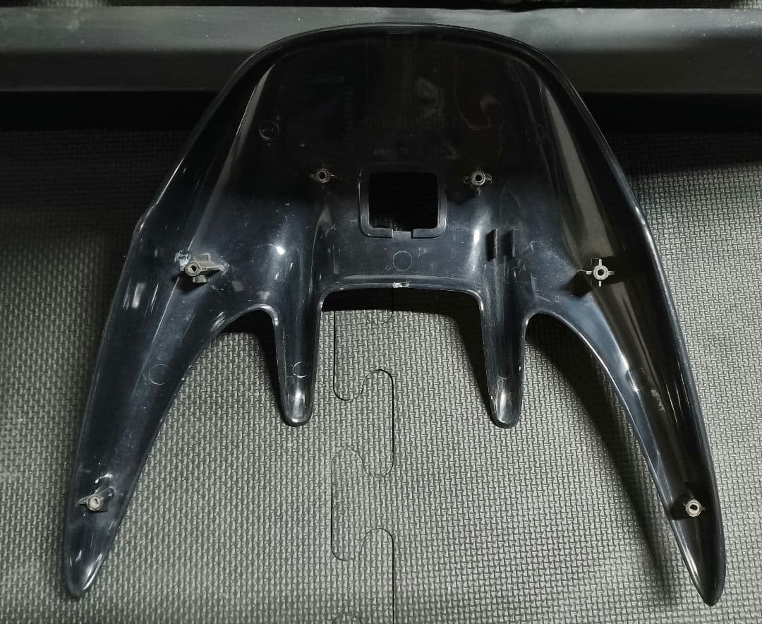 ホンダ ライブディオZX 紫紋 ハイマウントストップランプ リアウイング