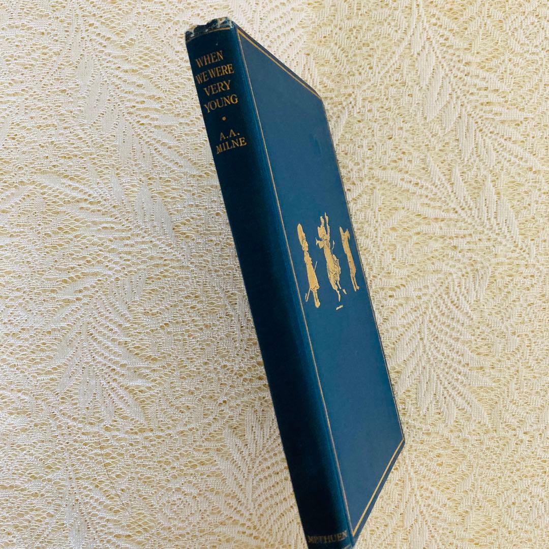 洋書　古書　1926年刊行　『ぼくたちがとてもちいさかったころ』　A・A・ミルン