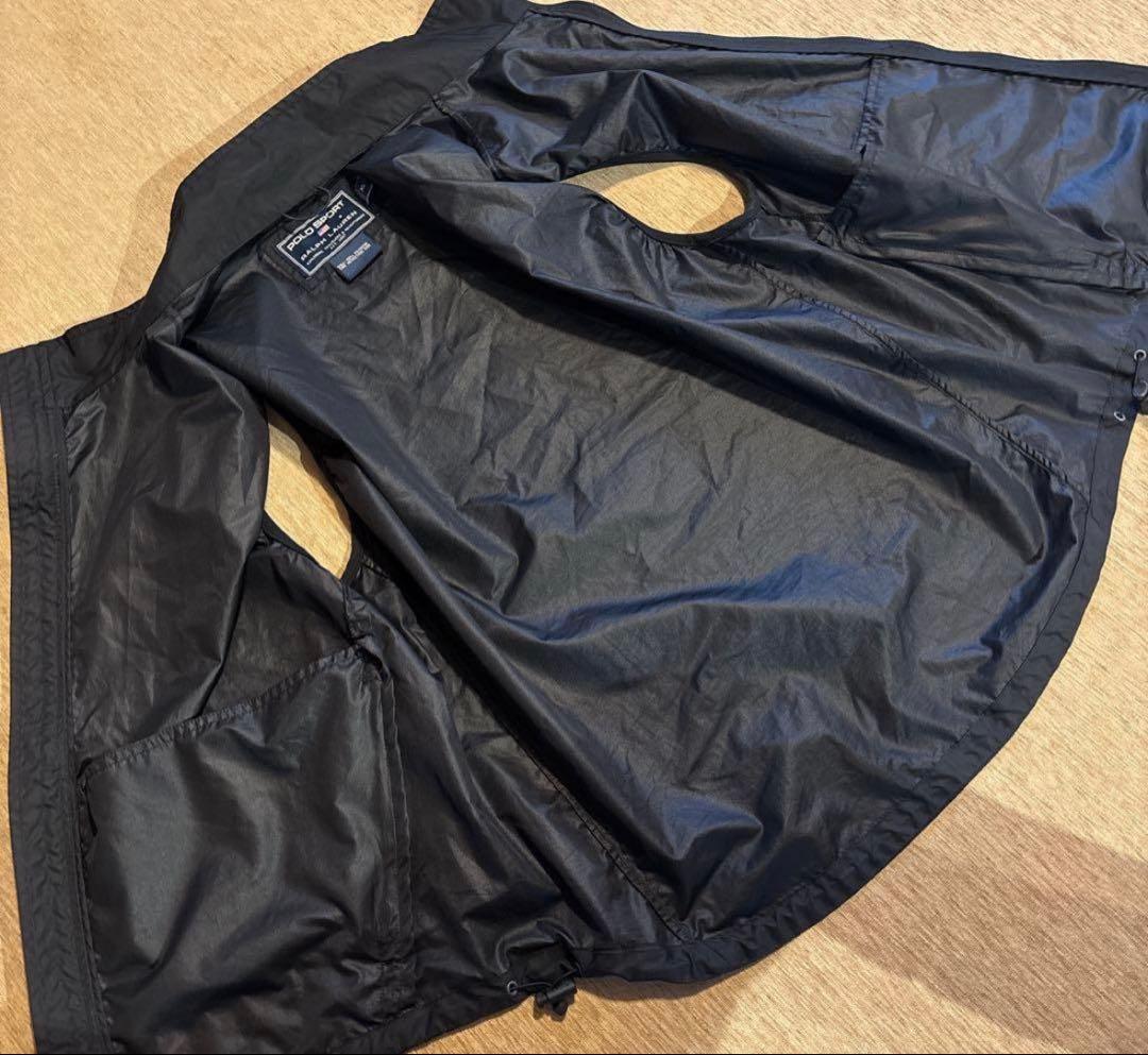 美品 POLO SPORT ポロ ラルフローレン ナイロン ベスト XL