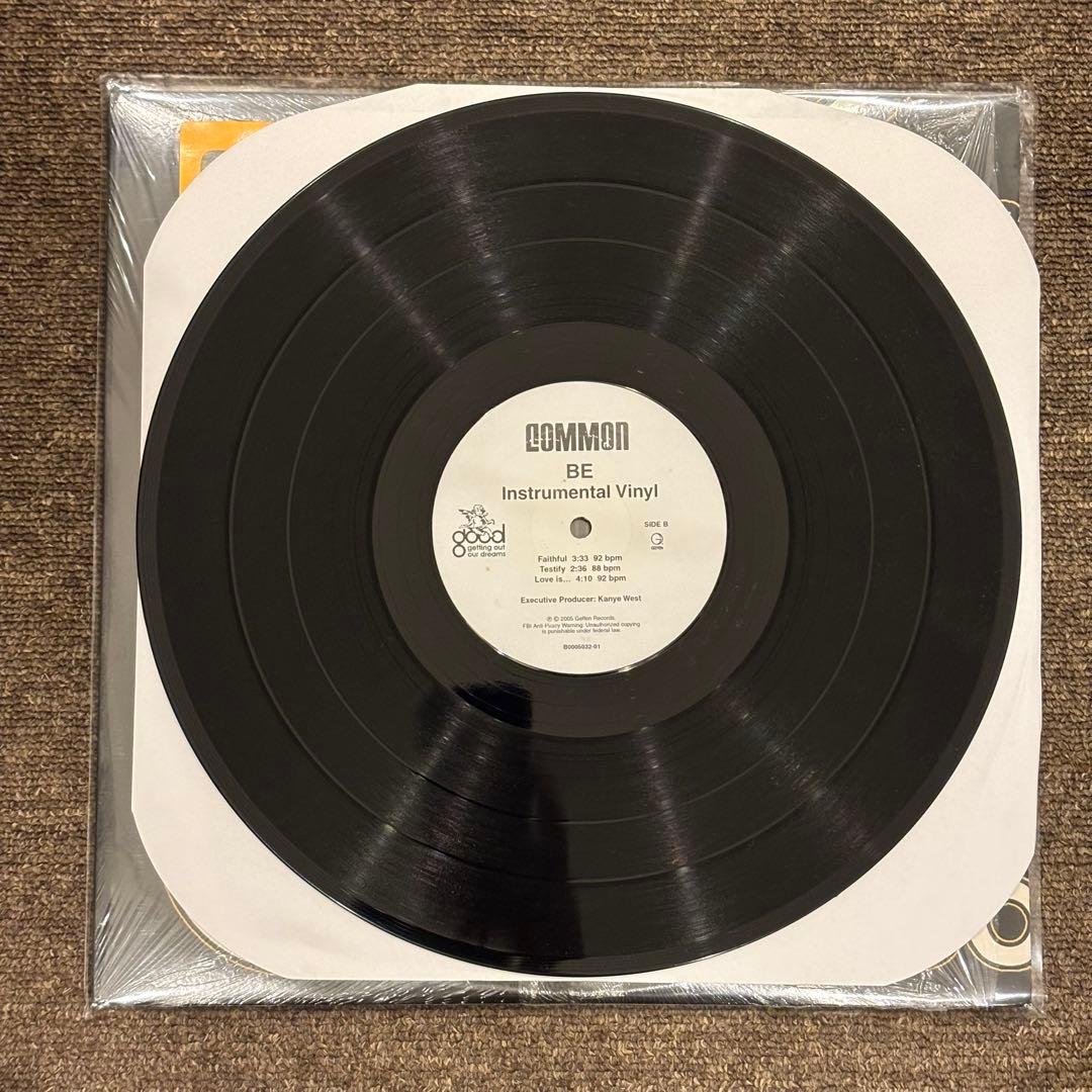 Common - Be INSTRUMENTAL 限定盤 レコード US盤