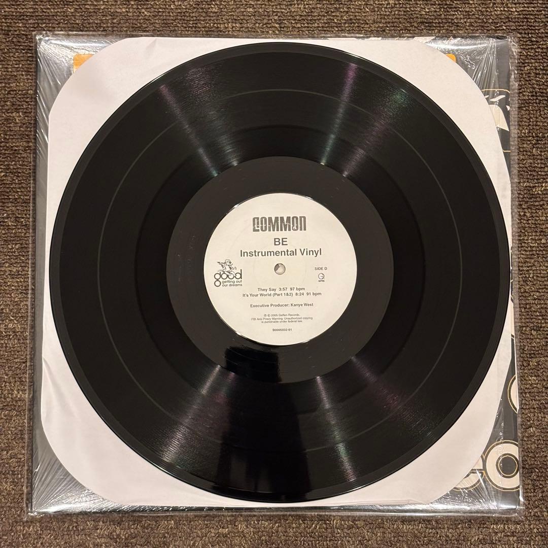 Common - Be INSTRUMENTAL 限定盤 レコード US盤
