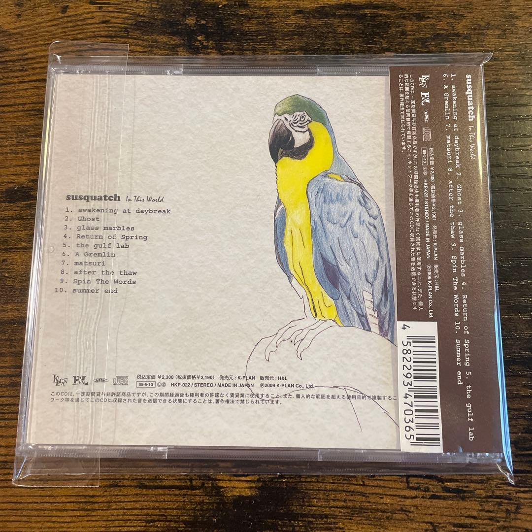 【廃盤】美品　susquatch / In This World