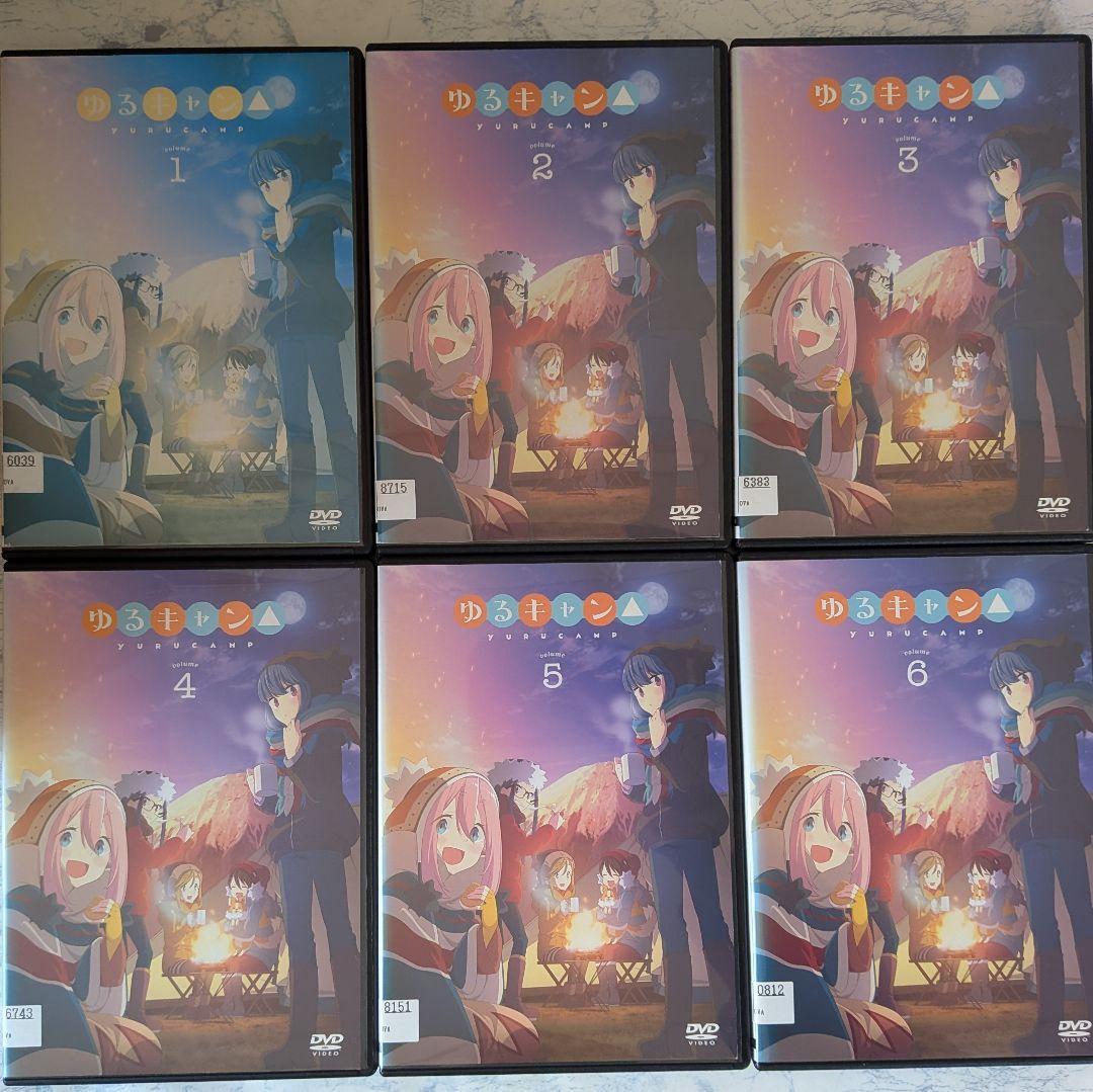 DVD　ゆるキャン△ 1期、2期、映画　計13巻　新品ケース付
