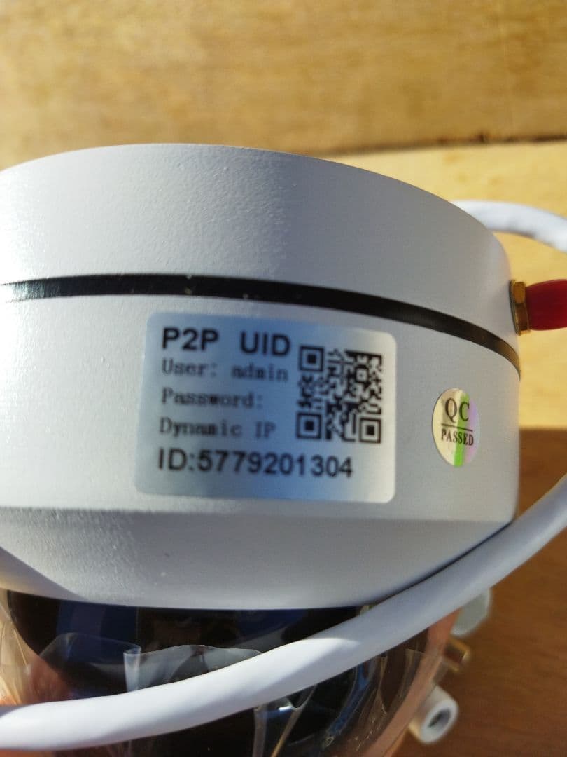 NETWORK HD PTZ CAMERA　ワイヤレス　防犯カメラ　未使用品