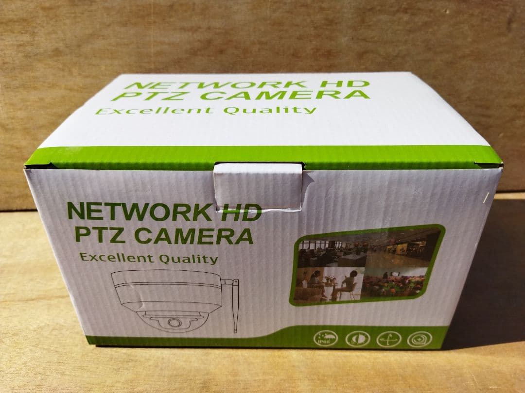 NETWORK HD PTZ CAMERA　ワイヤレス　防犯カメラ　未使用品