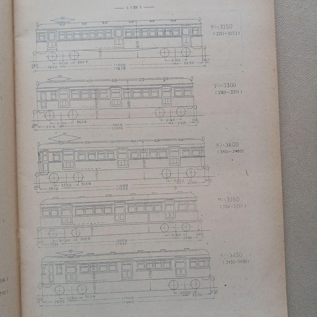 昭和レトロ　国鉄　RomanceCar 17号1951年　原本？　東京鉄道同好会