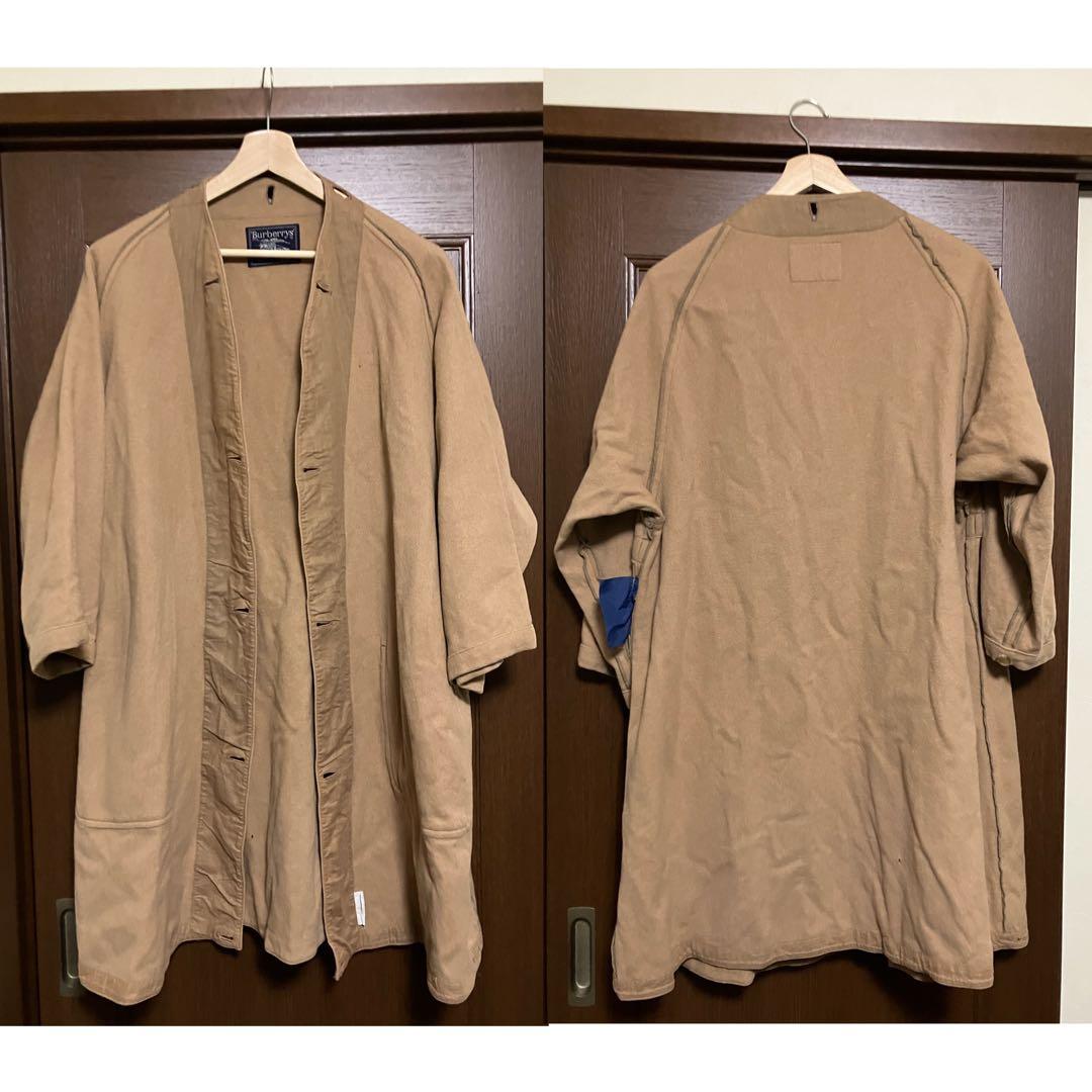90s バーバリー トレンチコート 一枚袖 トレンチ21 フルセット ベージュ