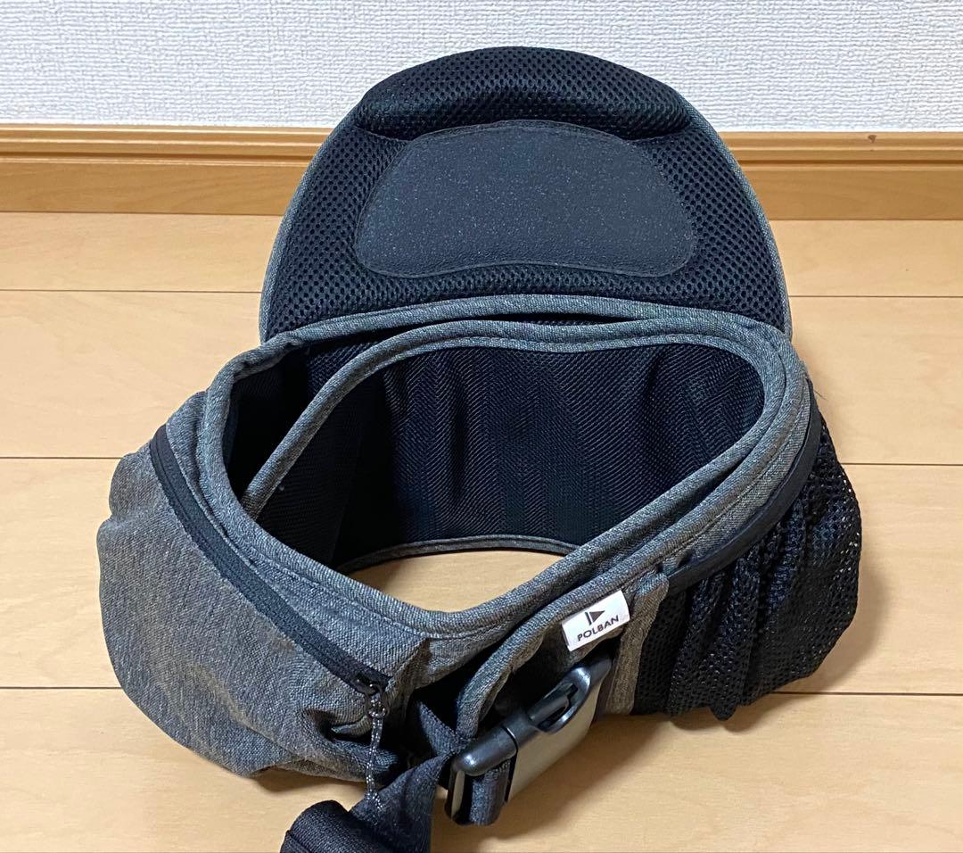美品 ポルバン アドバンス ヒップシート