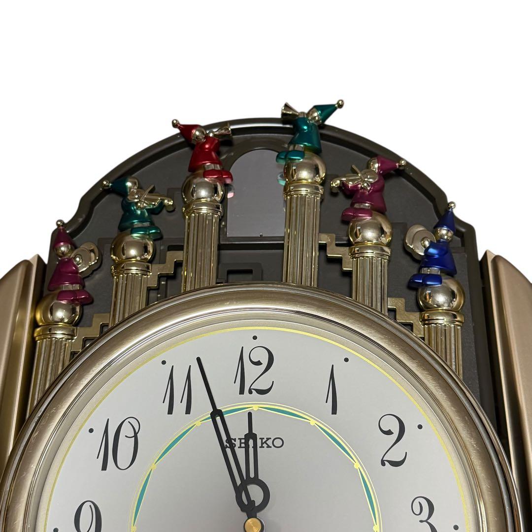 SEIKO セイコー からくり時計 AM615G 名曲メロディ 動作品