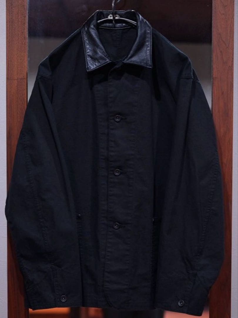 ULTERIOR WASHED C/R/S DUCK COVERALL サイズ3