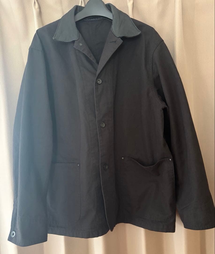 ULTERIOR WASHED C/R/S DUCK COVERALL サイズ3