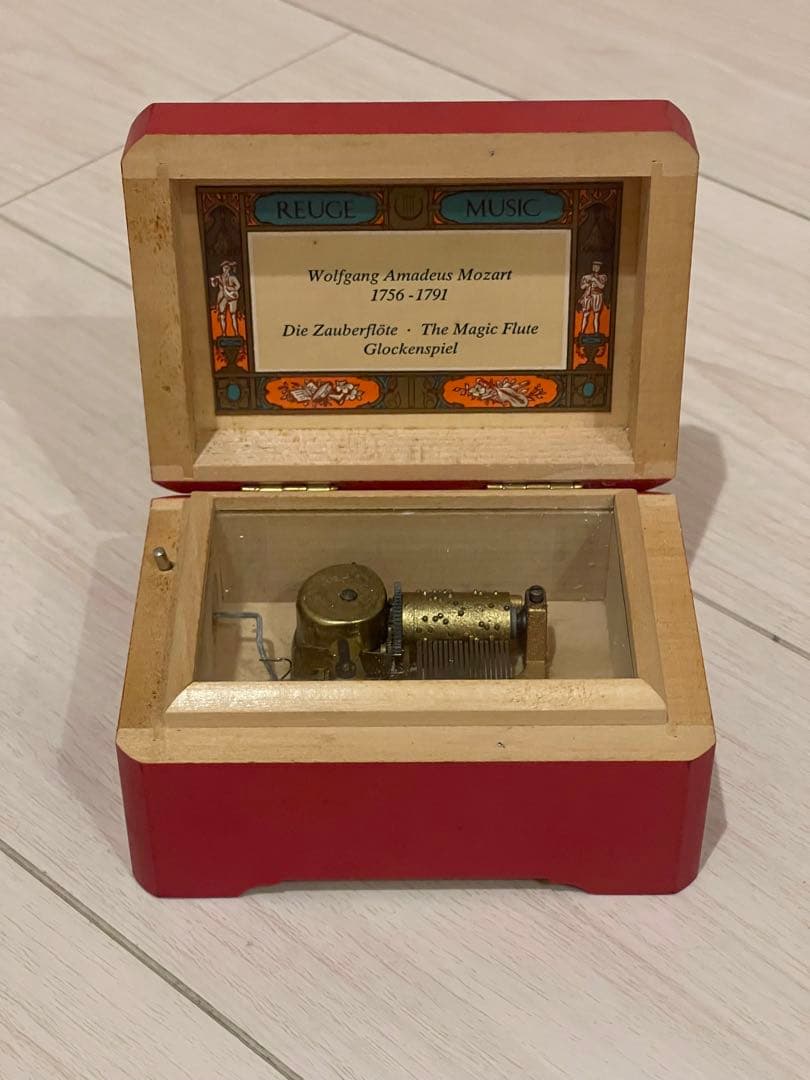 REUGE リュージュ オルゴール 魔笛 モーツァ