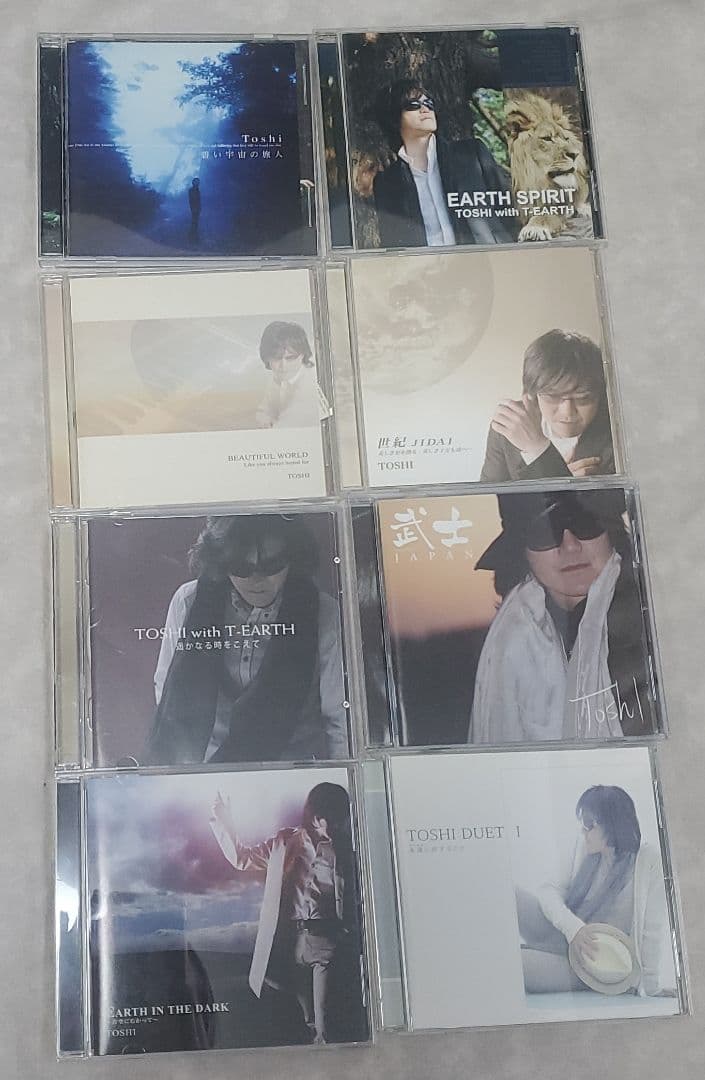 X　エックスジャパン　TOSHI　グッズセット　CD　タオル　一部サイン入り
