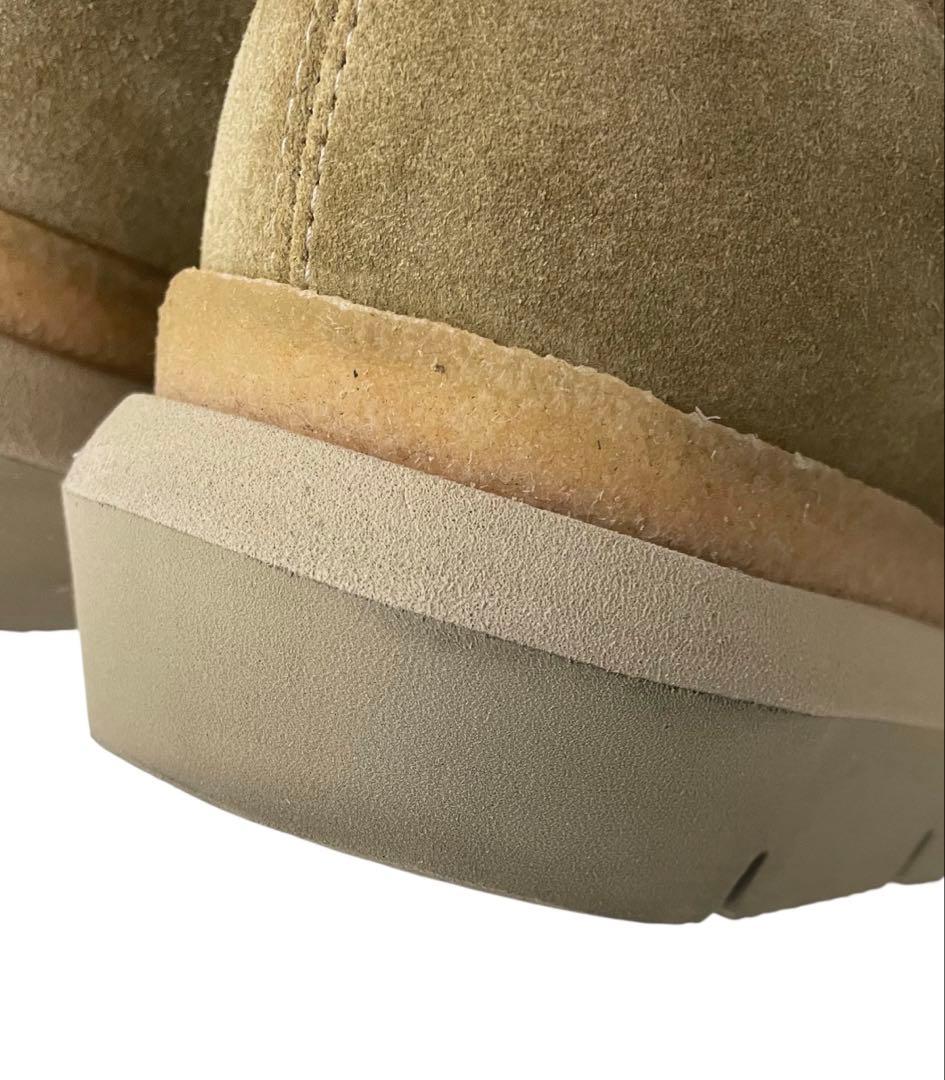 sacai × CLARKS ハイブリッドワラビーブーツ 42