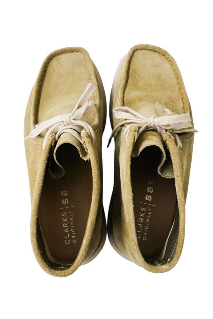 sacai × CLARKS ハイブリッドワラビーブーツ 42