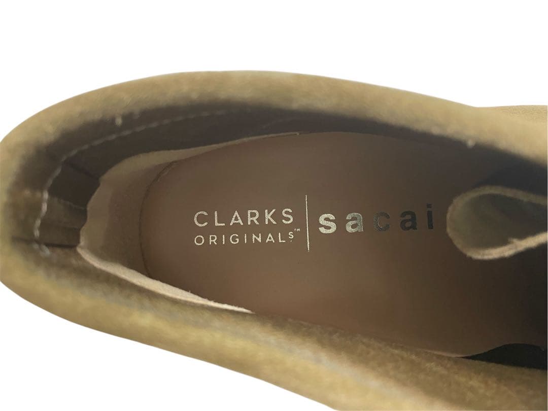 sacai × CLARKS ハイブリッドワラビーブーツ 42