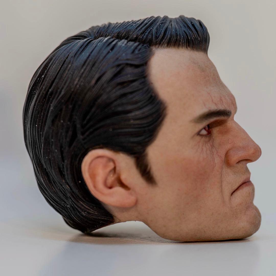 INART スーパーマン 怒り 造形ヘッド 1/6 バットマン BvS