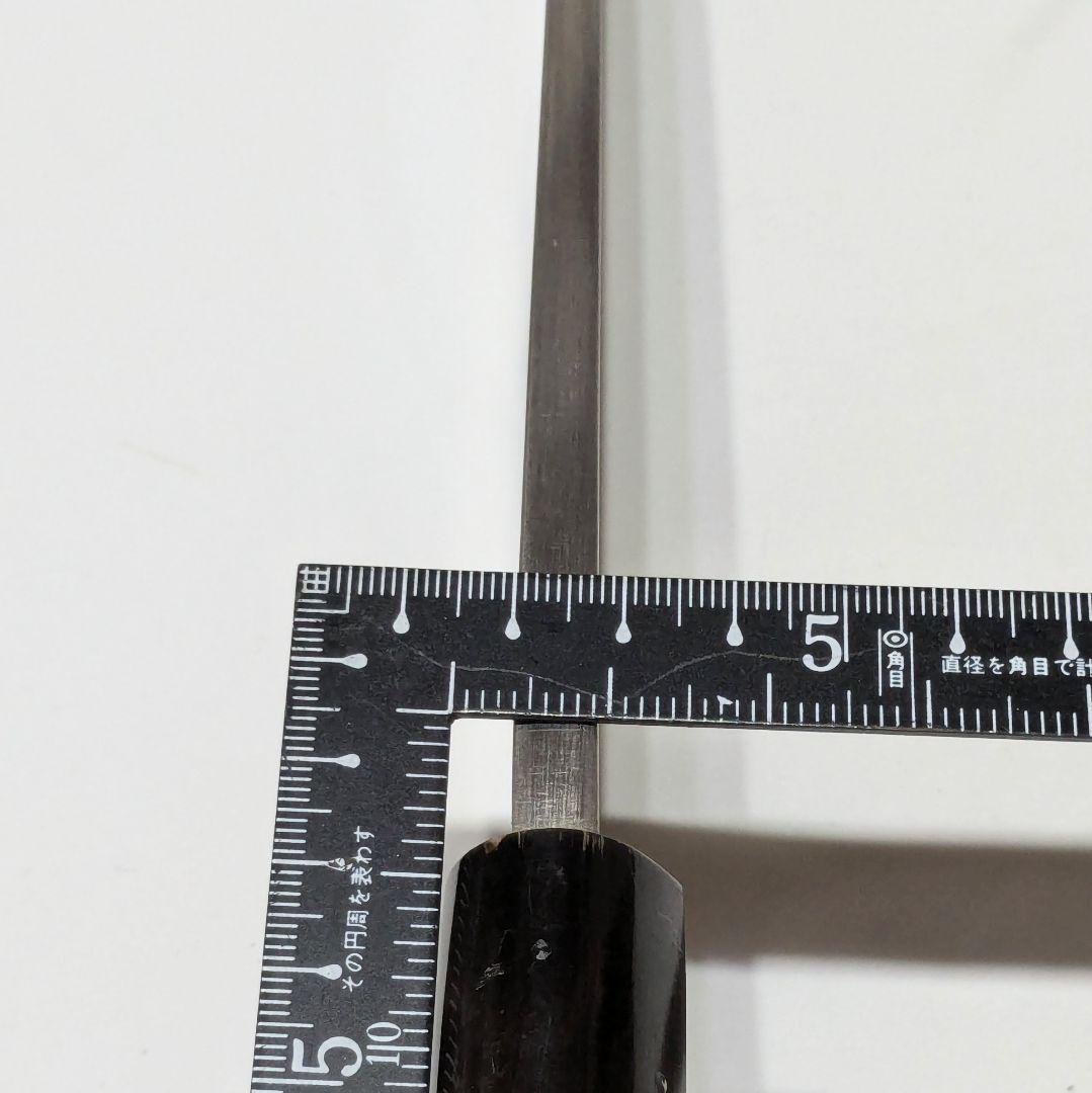 築地正本 出刃包丁 和包丁 刃渡り約19cm 厚み約8mm【S55-32】