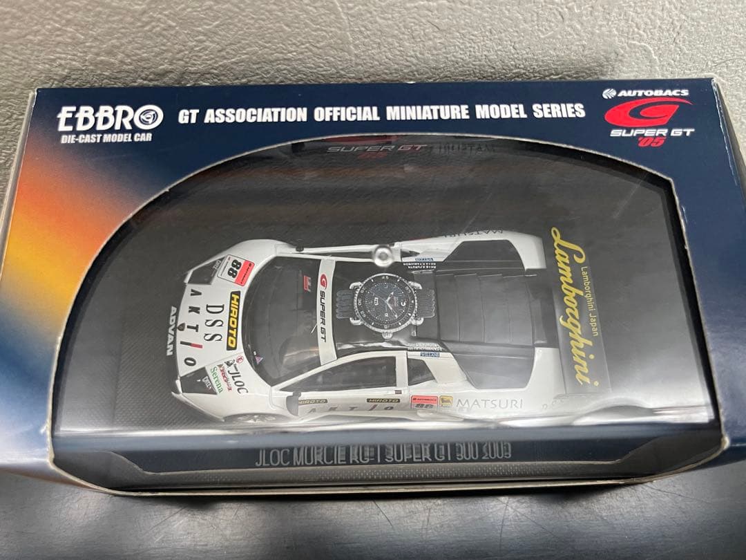 EBBRO SUPER GT 2005 JLOC MURCIE RG-1 ２台