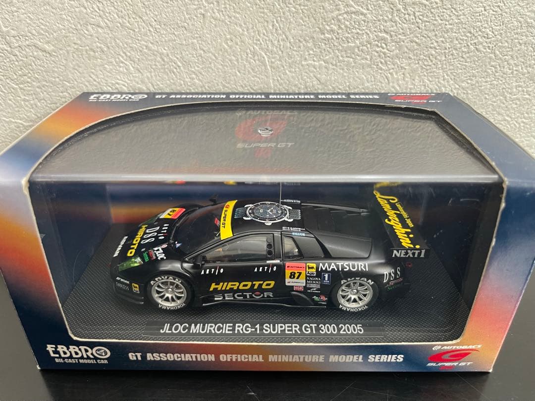 EBBRO SUPER GT 2005 JLOC MURCIE RG-1 ２台