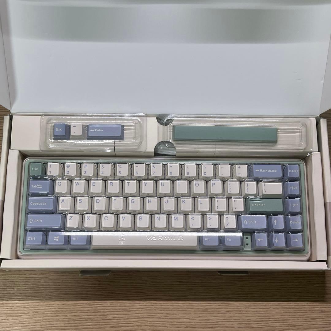 Varmilo ゲーミングキーボード グリーン Minilo クリッキー軸
