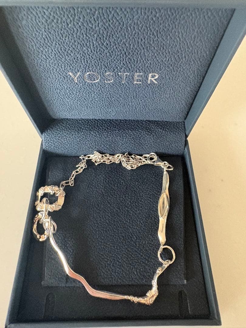 YOSTER シルバーチェーンネックレス46cm