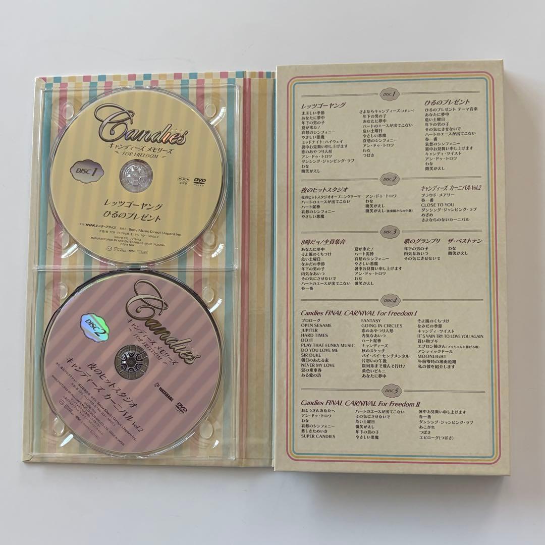 キャンディーズ メモリーズ FOR FREEDOM（5枚組 DVD BOX）