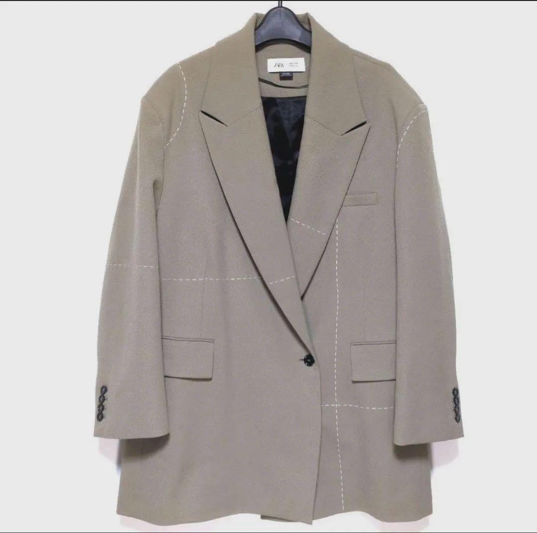 ZARA × MAISON SPECIAL オーバーサイズブレザートップステッチ