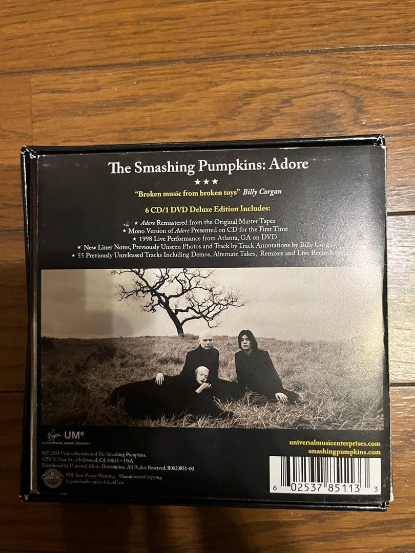 洋楽 The Smashing Pumpkins: Adore 6CD+DVD