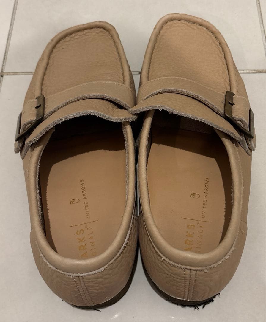 UA別注 Clarks Wallabee Monk UK10 28cm