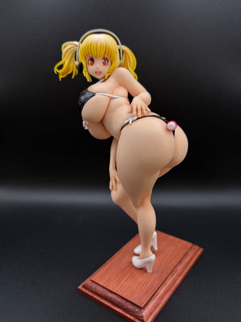 すーぱーぽちゃ子　フィギュア　ガレージキット　キャラグミン　すーぱーそに子
