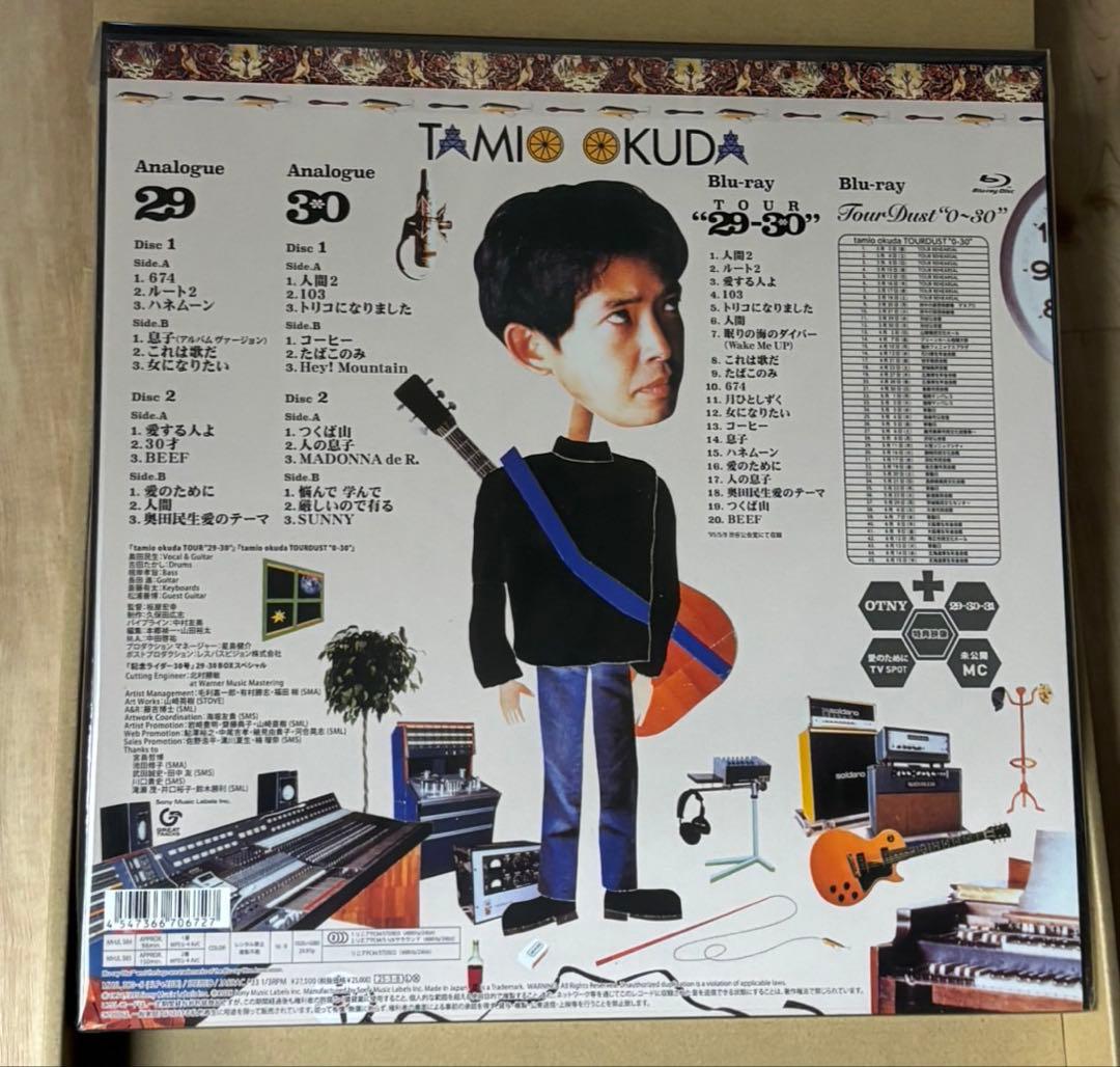 記念ライダー30号29-30 BOXスペシャル4LP+2Blu-ray Disc
