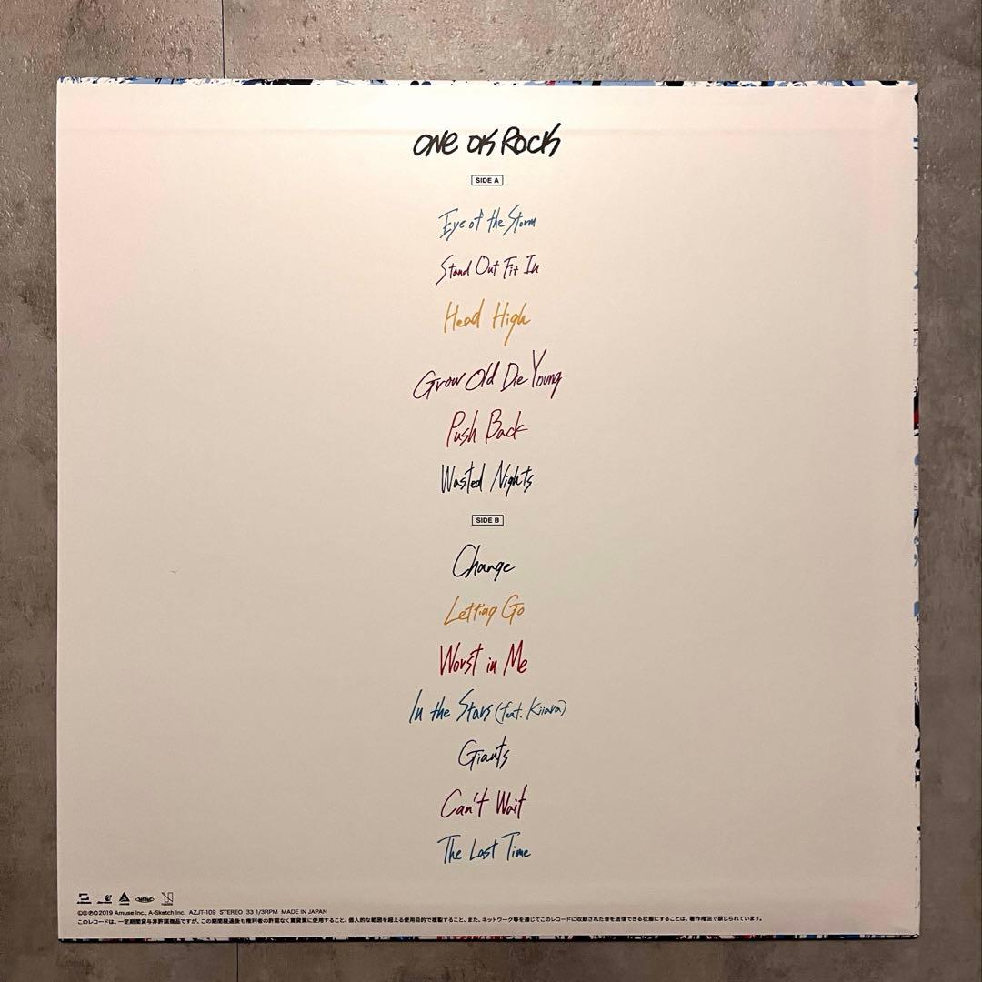 ワンオク　ONE OK ROCK レコード　Eye of the Storm
