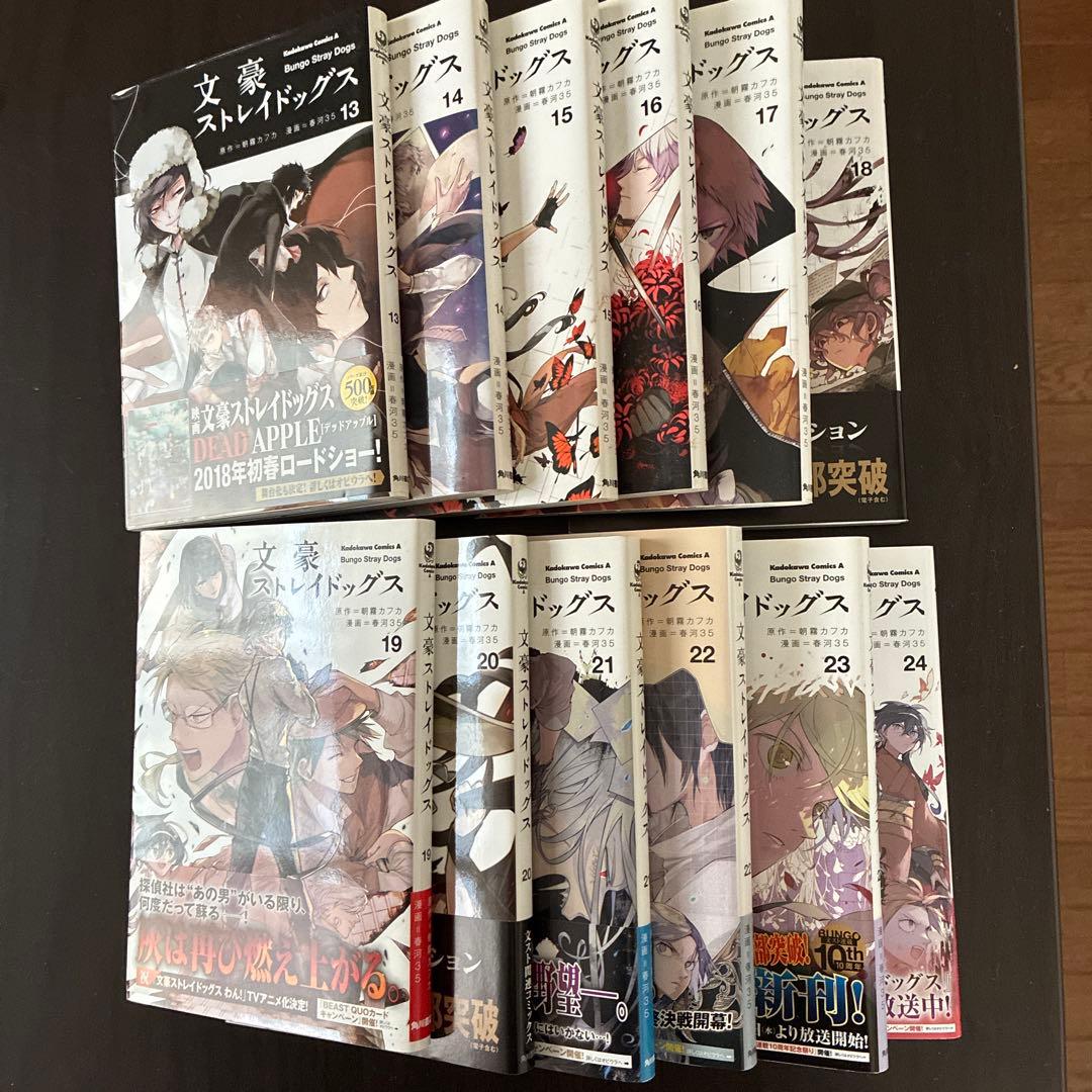 文豪ストレイドッグス 1~24 巻