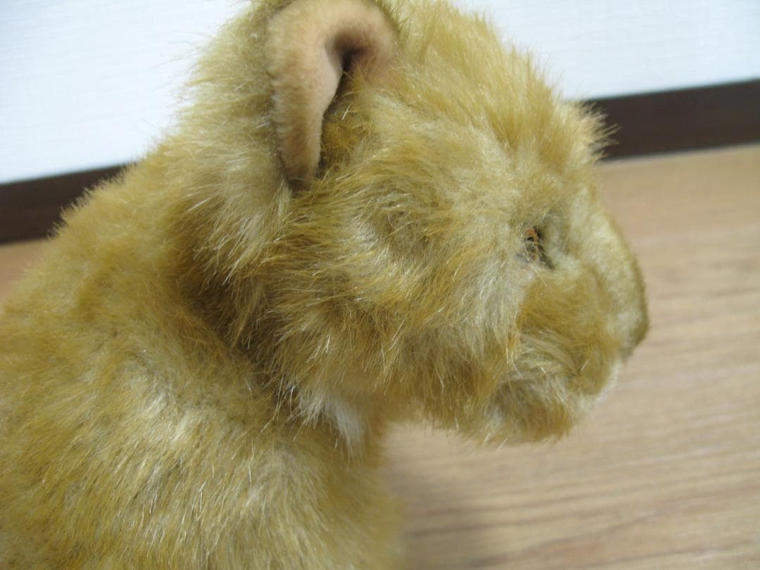 仔ライオンのぬいぐるみ【BESTEVER】体長41cm　ベストエバー