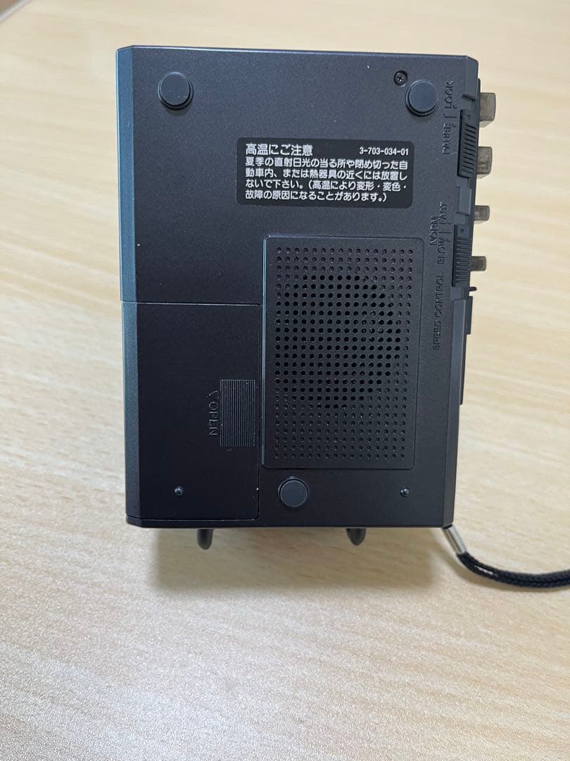 整備品SONY TCM-57 カセットレコーダー　　　　　　再/録オートリバース