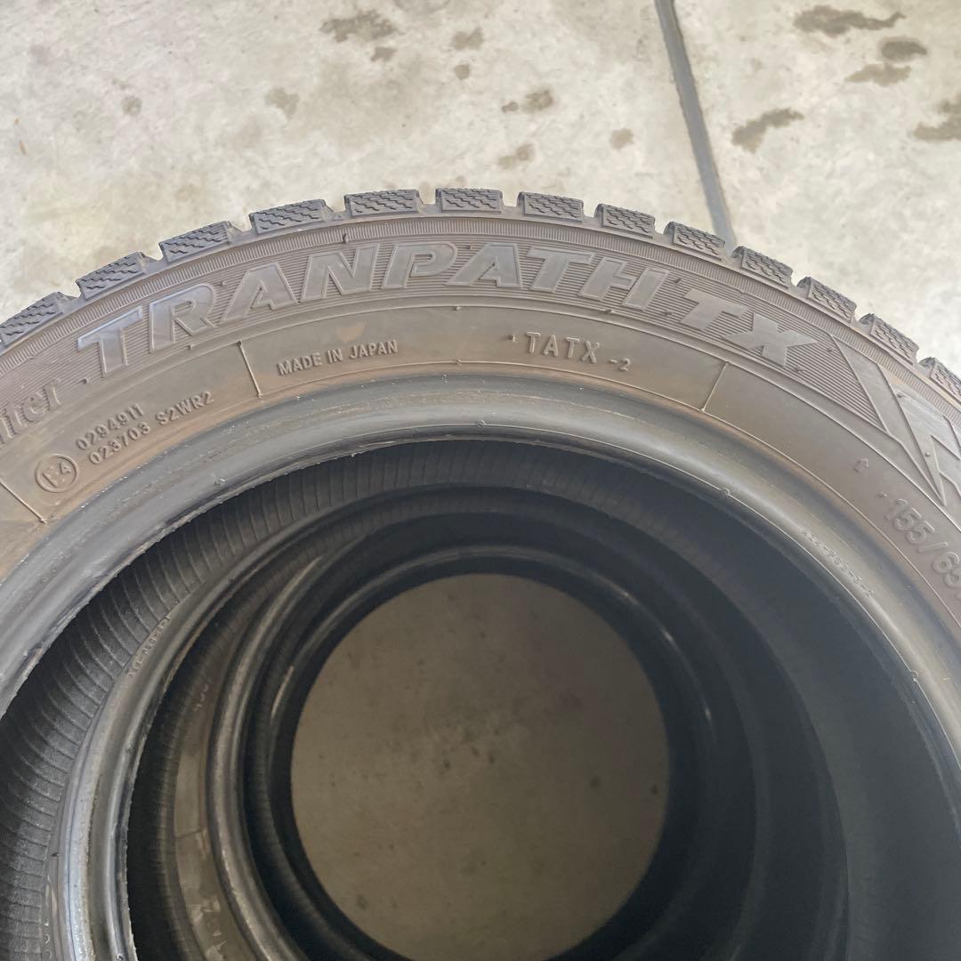 交渉中トーヨー　155/65R14 中古4本　23年製　バリ山　送料込み