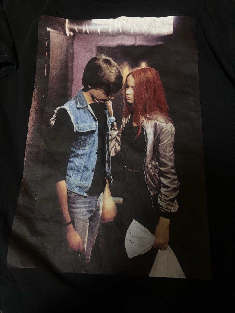 希少　RAF SIMONS フォトプリント christiane f Tシャツ