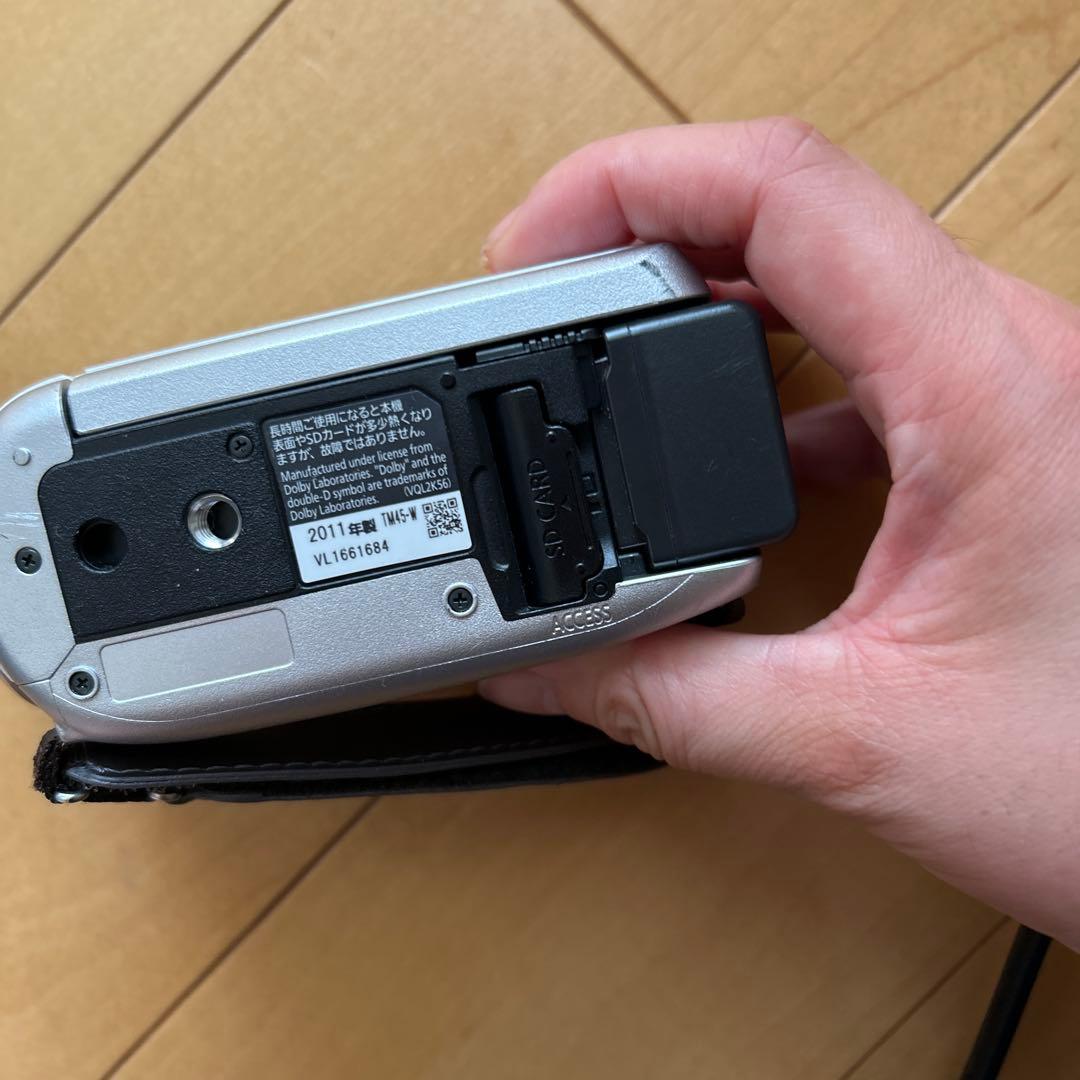 動作確認中 Panasonic HDC-TM45 ビデオカメラ