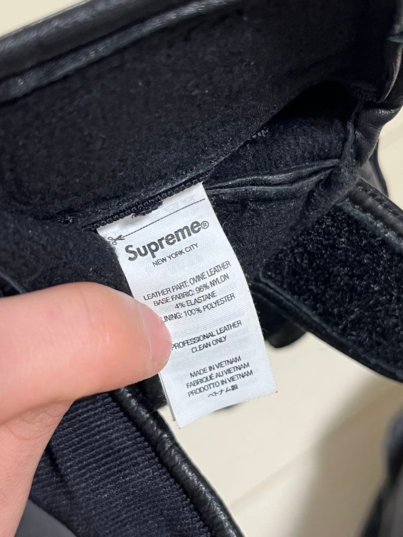 Supreme×Number (N)ine LeatherGloves